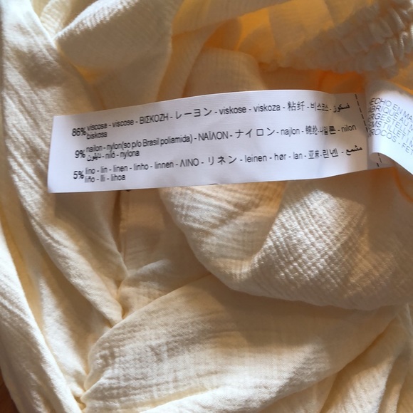 Off-white ruched high waisted skirt - Picture 5 of 5